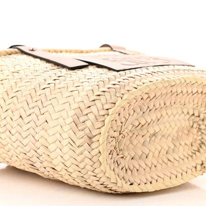 Loewe Raffia Basket Tote Bag Natural Tan 8 of 9