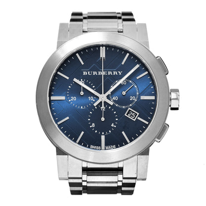 Burberry Stainless Steel 42mm Chronograph Quartz Watch Blue BU9354 1 of 6