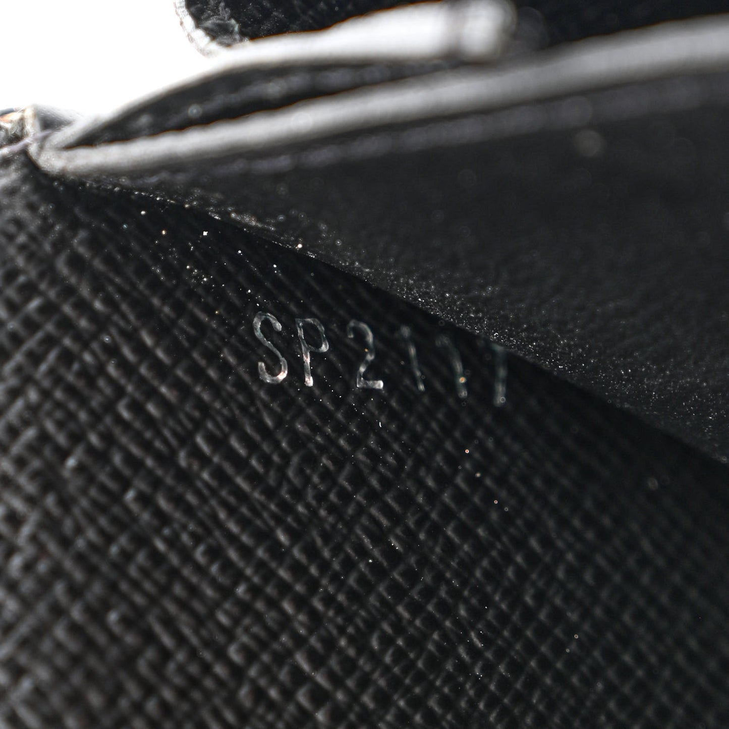 Epi Reverse Monogram Twist Chain Wallet Rose Ballerine