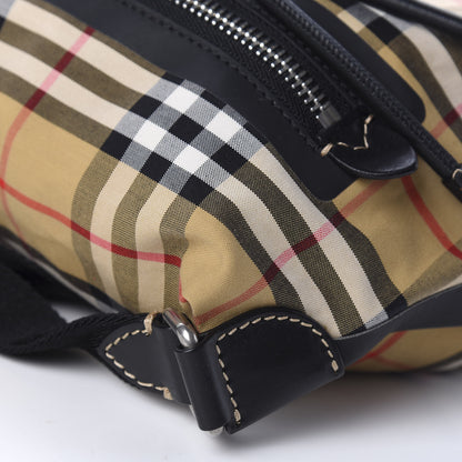 Burberry Vintage Check Small Sailing Duffle Sling Bag Beige 5 of 7