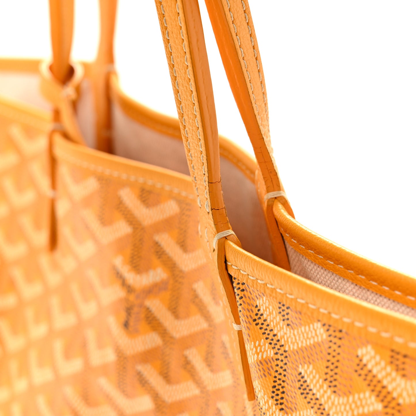 Goyardine Saint Louis PM Yellow
