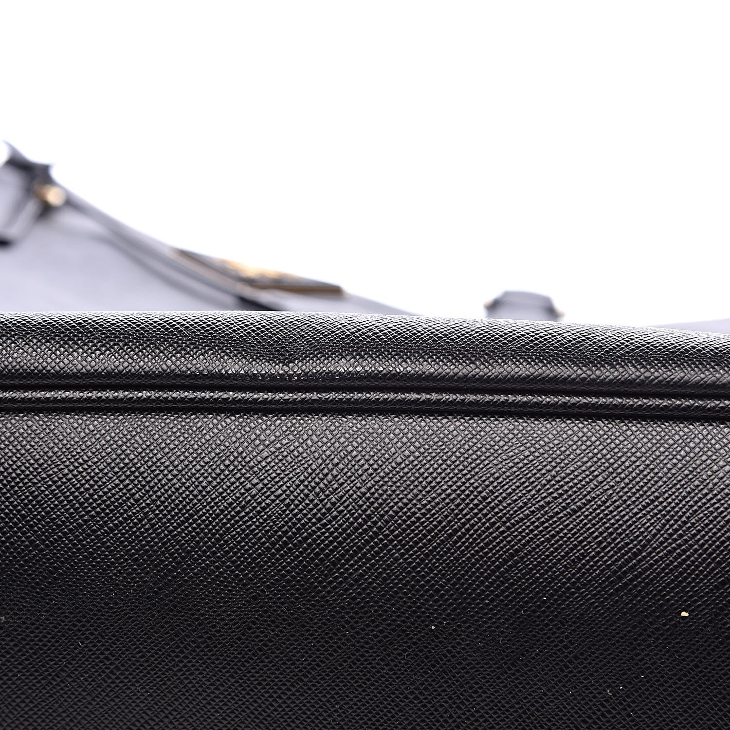 Prada Saffiano Lux Large Tote Black 10 of 15