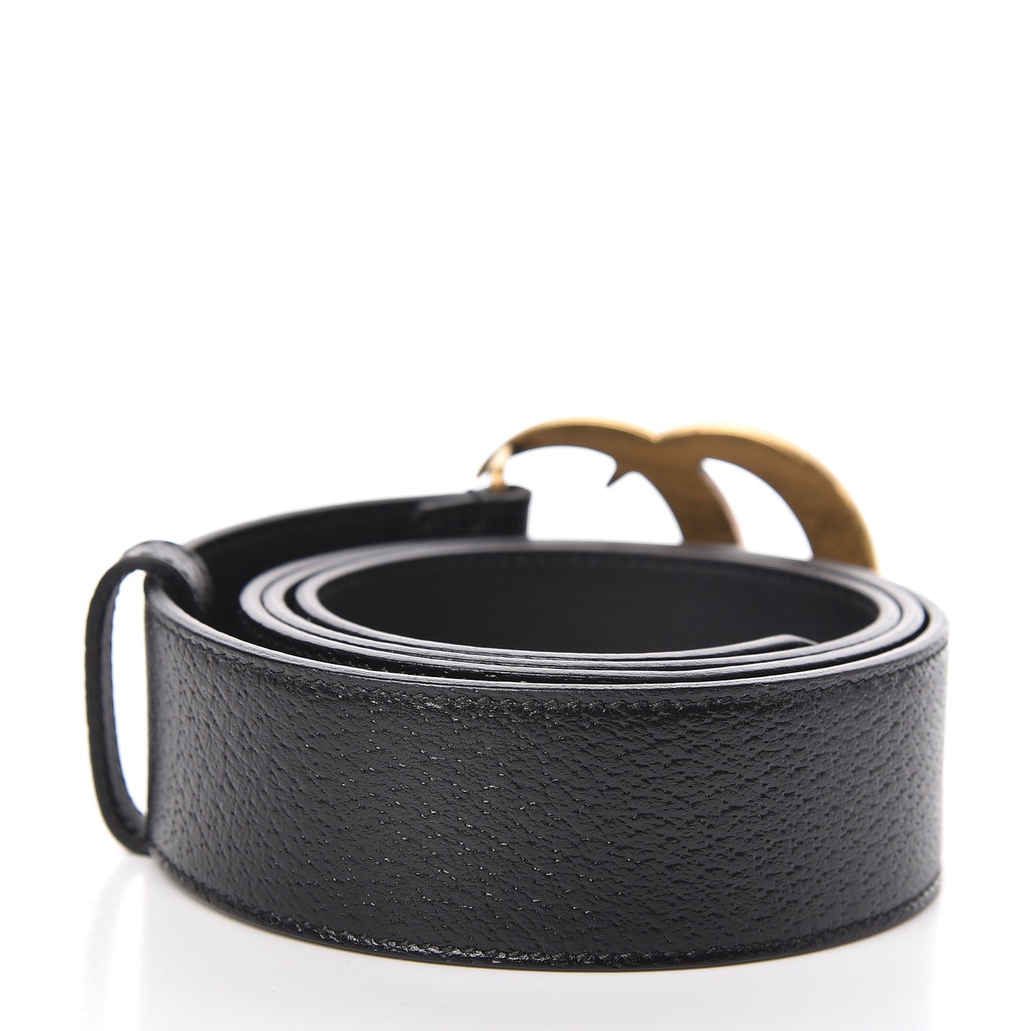 Textured Calfskin Double G 40mm Belt 100 40 Black