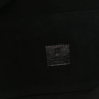 Givenchy Metallic Calfskin Medium Voyou Bag Silver 6 of 10