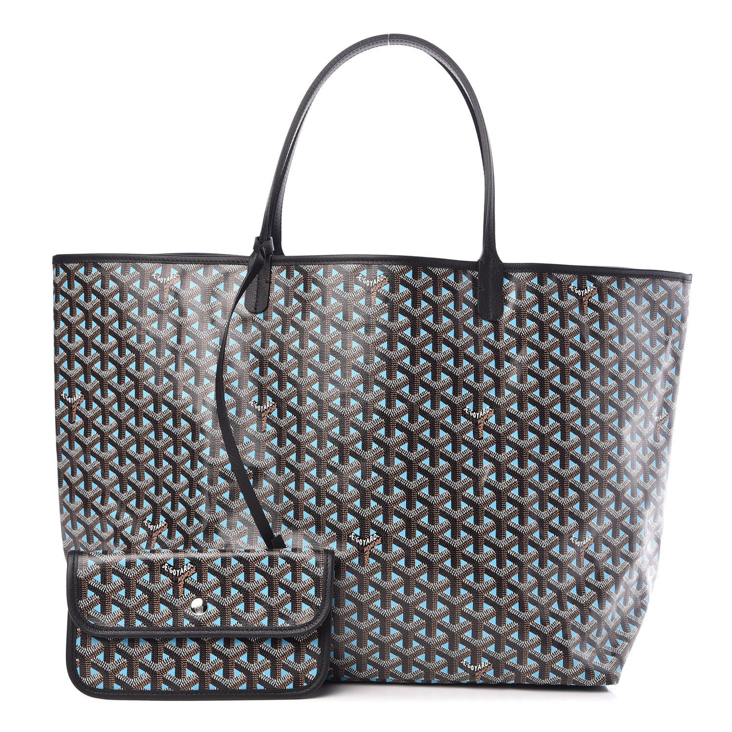 Goyardine Saint Louis Claire Voie GM Black Blue