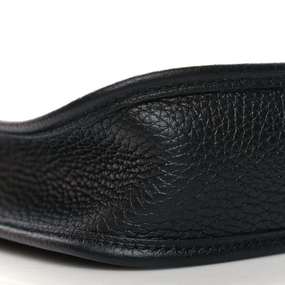 Hermes Taurillon Clemence Evelyne TPM Black 9 of 11