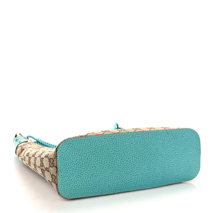 Gucci Monogram Shoulder Bag Turquoise 4 of 9