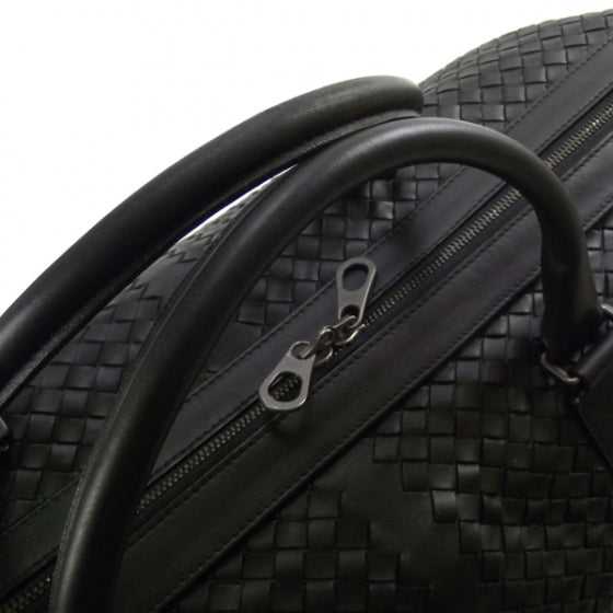 Nappa Intrecciato VN Large Duffel Bag Nero