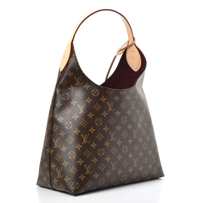 Louis Vuitton Monogram Flower Hobo Beige 3 of 8