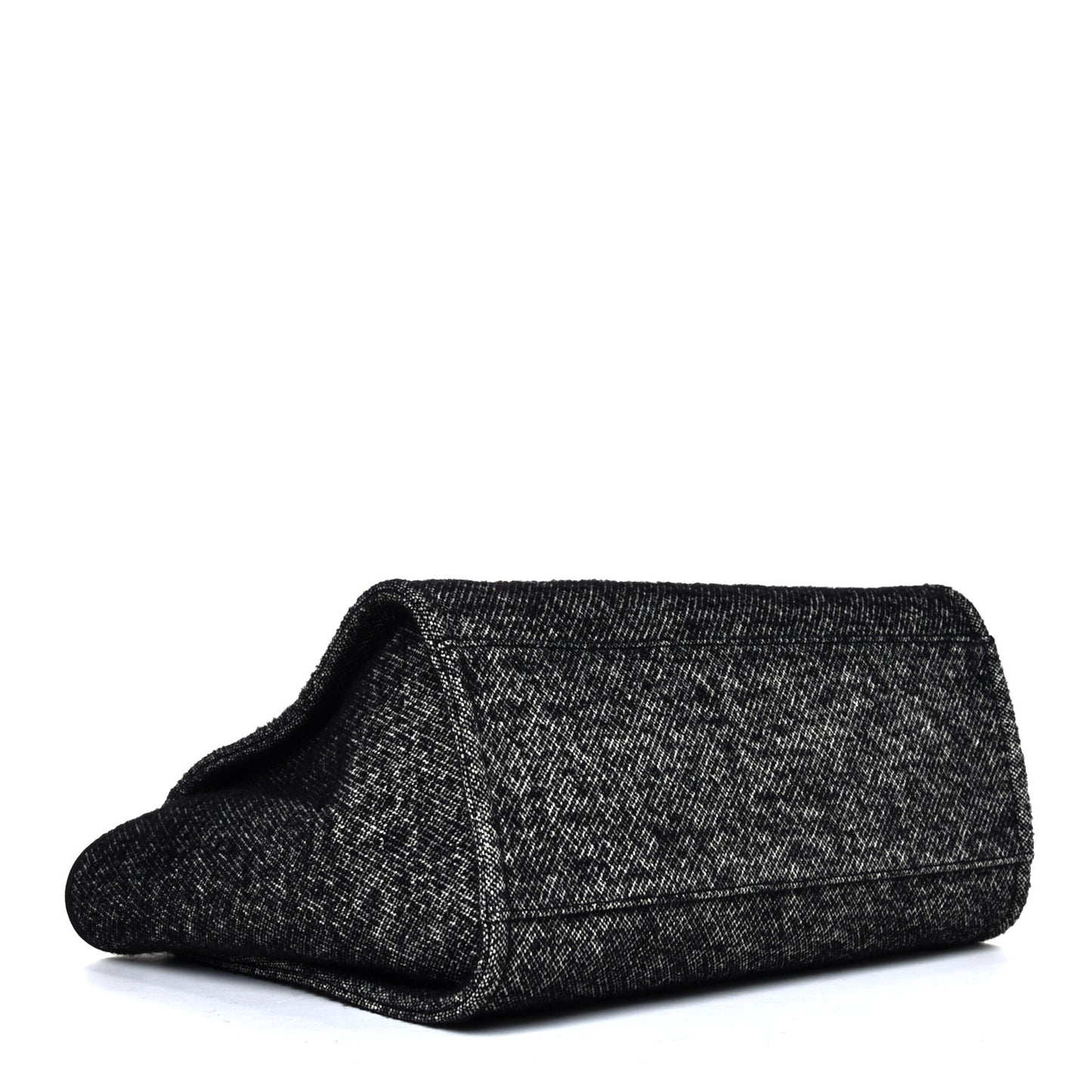 Mixed Fibers Medium Deauville Tote Black
