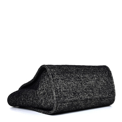 Chanel Mixed Fibers Medium Deauville Tote Black 5 of 8