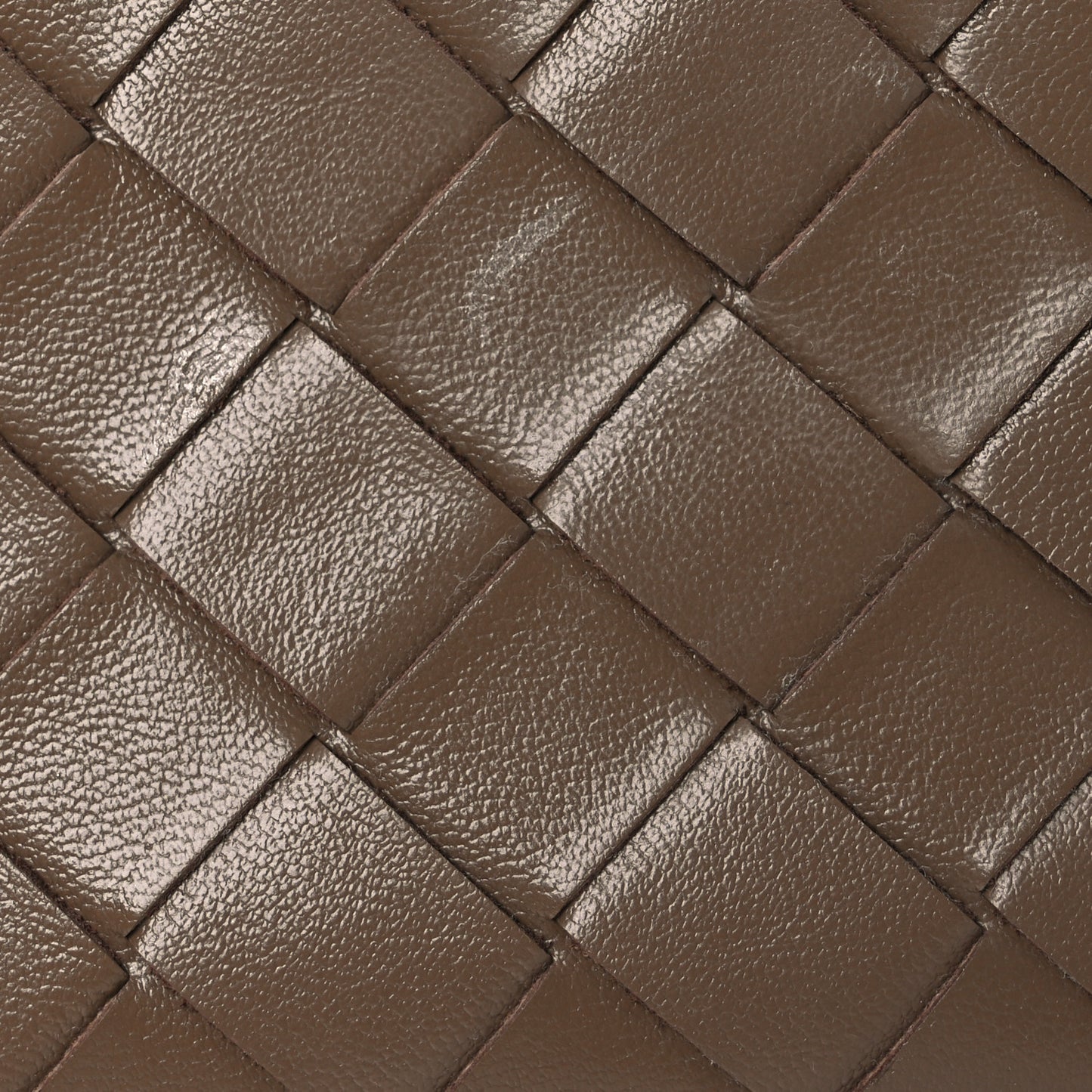 Calfskin Intrecciato Bang Bang Vanity Case Pinecone