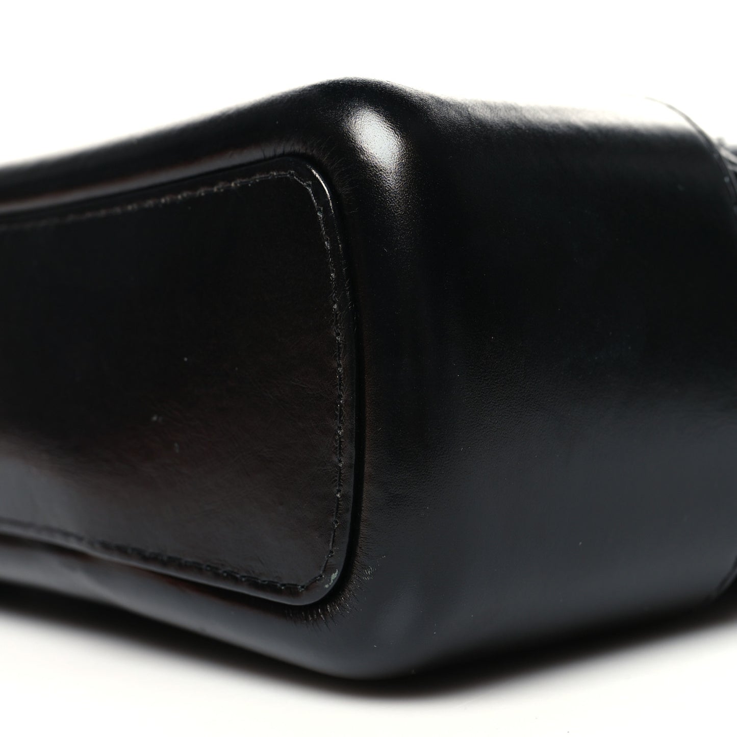 Aged Calfskin Quilted Medium Gabrielle Hobo Black