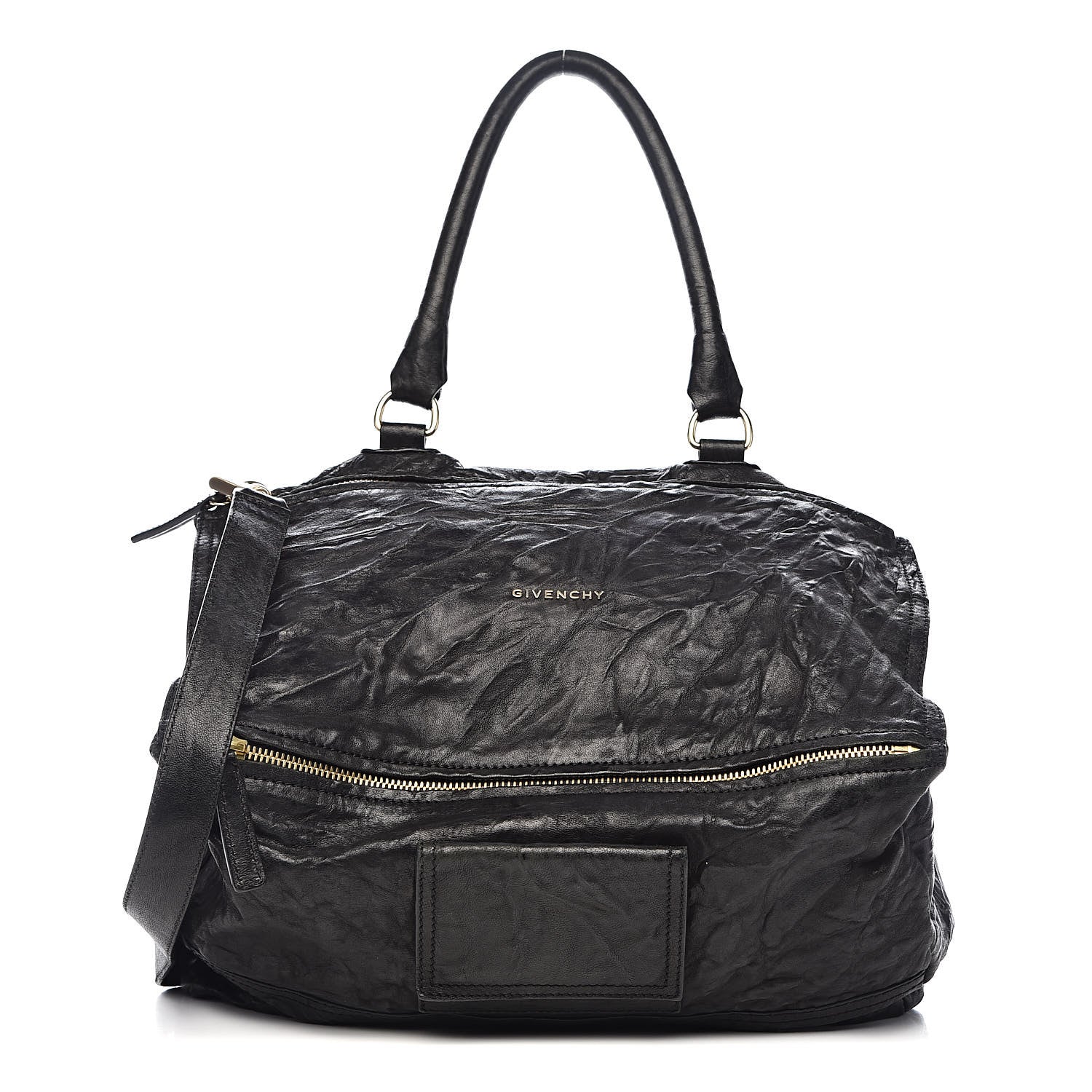 Givenchy Tumbled Sheepskin Large Pandora Black 1 of 18