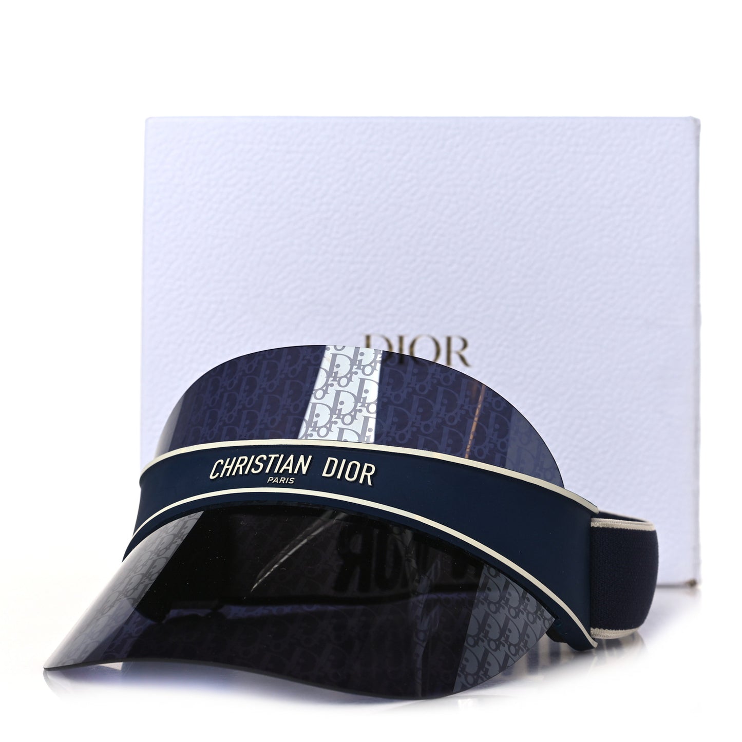 Oblique DiorClub V1U Sun Visor Blue