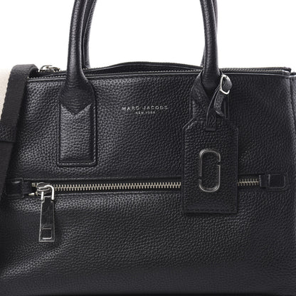 Marc Jacobs Textured Calfskin Medium Incognito Satchel Black 8 of 18