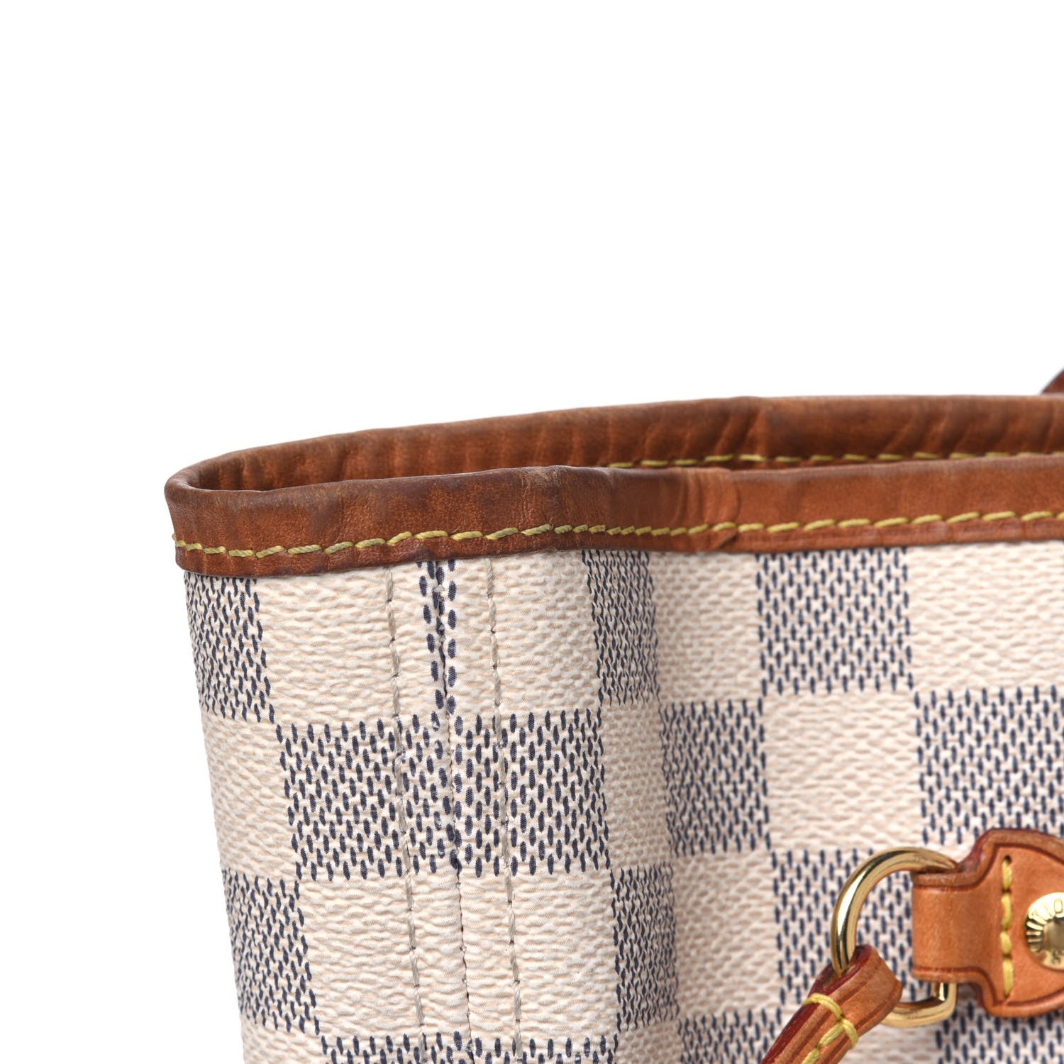Louis Vuitton Damier Azur Neverfull MM 7 of 12