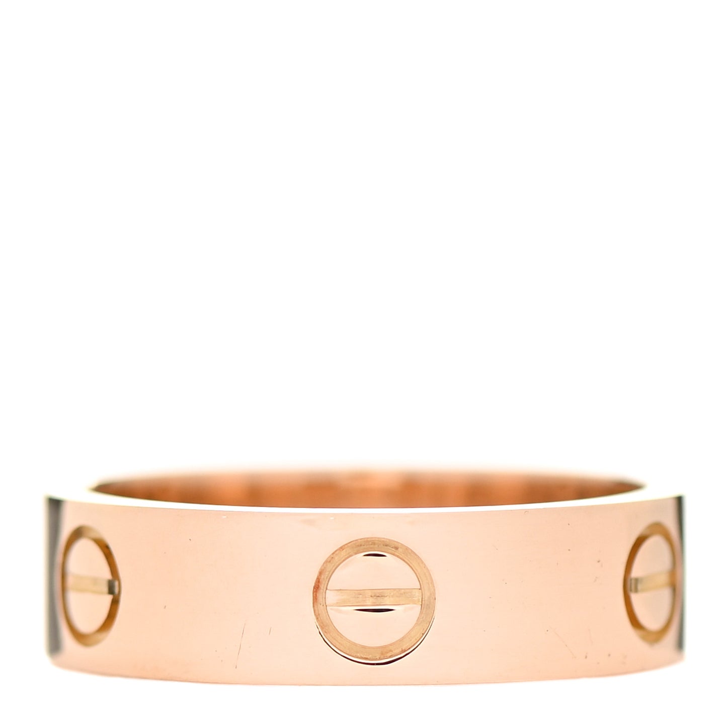 18K Pink Gold 5.5mm LOVE Ring 60 9