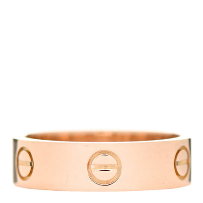 Cartier 18K Pink Gold 5.5mm LOVE Ring 60 9 3 of 4