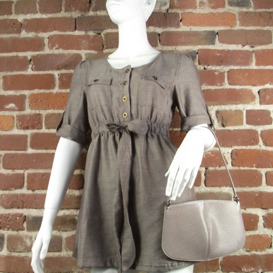 Epi Demi-Lune Pochette Lilac