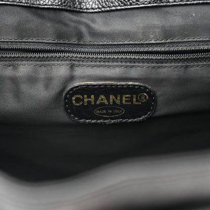 Chanel Caviar CC Shopper Tote Black 7 of 20
