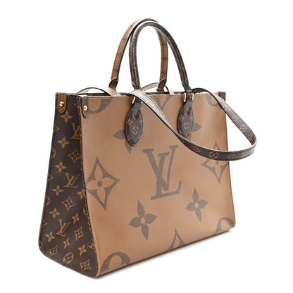 Louis Vuitton Reverse Monogram Giant Onthego MM 3 of 10