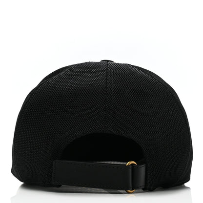 Gucci X SEGA Calfskin GUCCY Stars Baseball Hat M Black Gold 6 of 10