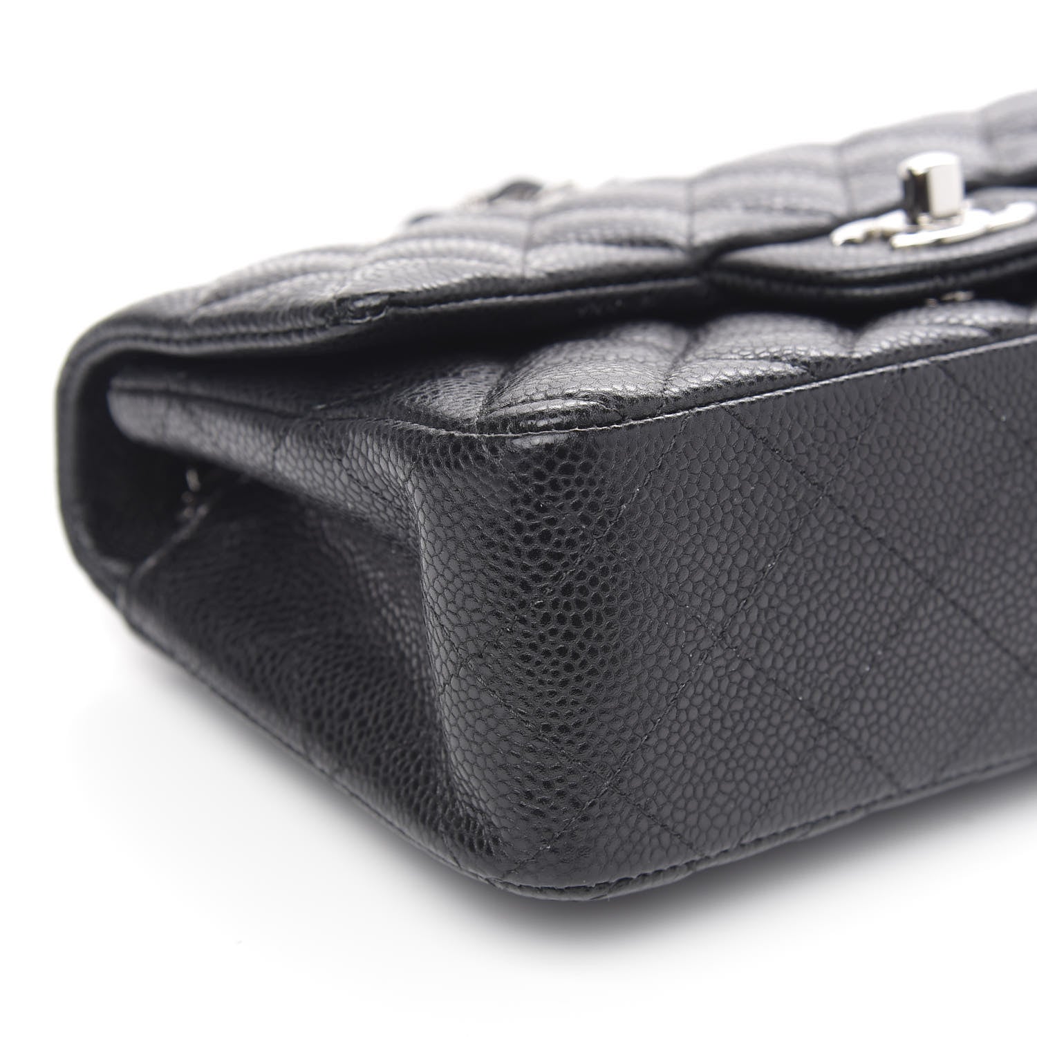 Chanel Caviar Quilted Mini Rectangular Flap Black 8 of 12