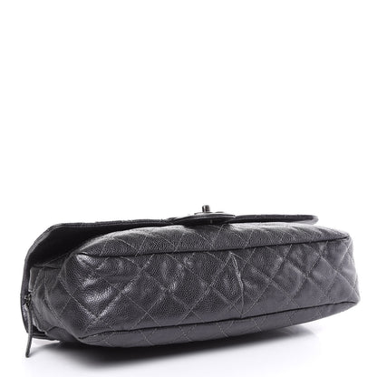 Chanel Iridescent Caviar Quilted Large Chic Flap Grey 5 of 10