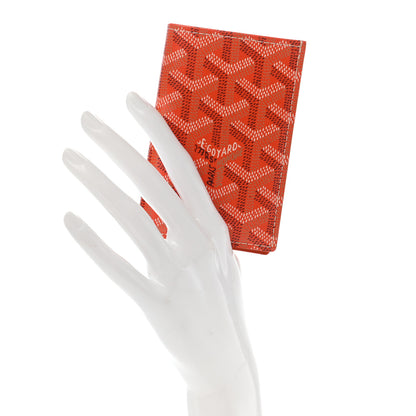 Goyard Goyardine Saint Pierre Card Holder Orange 2 of 7