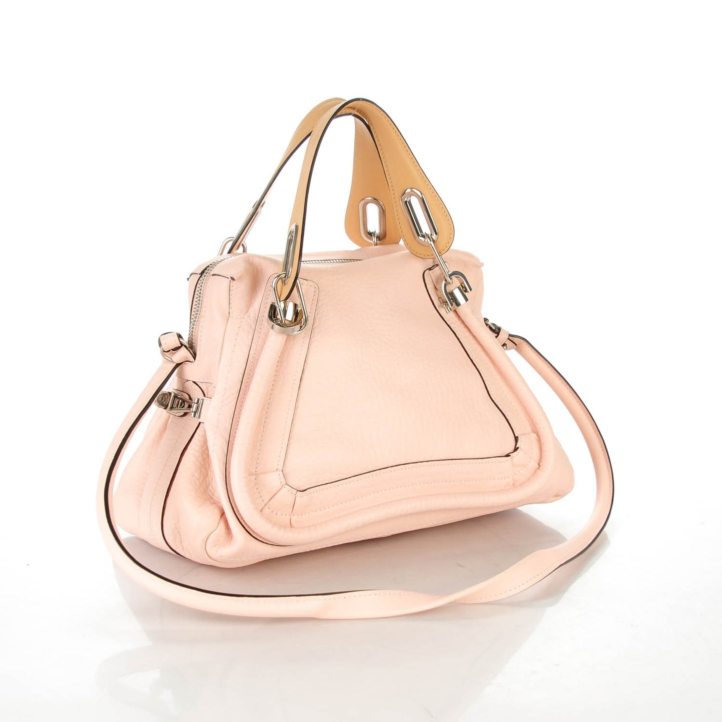 Pebbled Calfskin Medium Paraty Bliss Pink