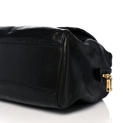 Dolce & Gabbana Calfskin Large Miss Sicily Satchel Black 8 of 13
