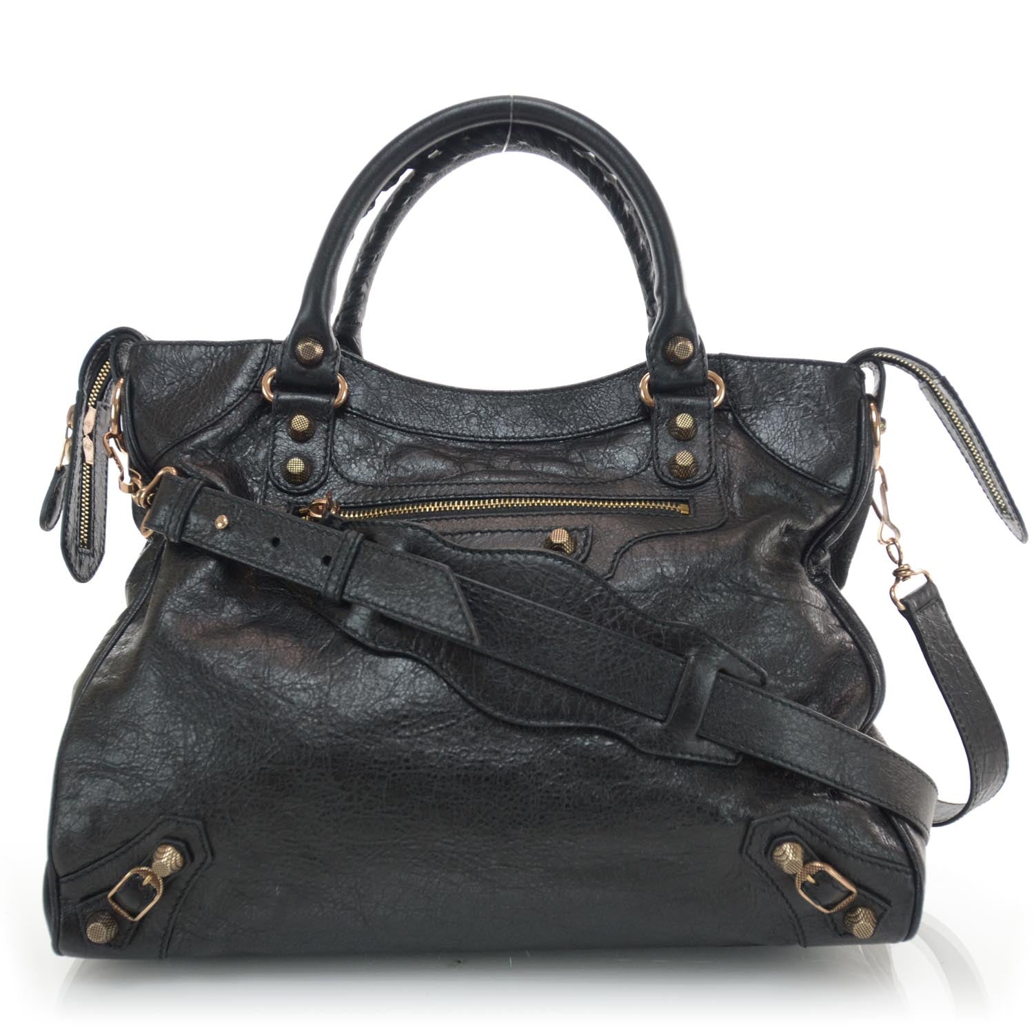 Balenciaga Agneau Giant 12 Rose Gold Hardware Velo Black 1 of 10