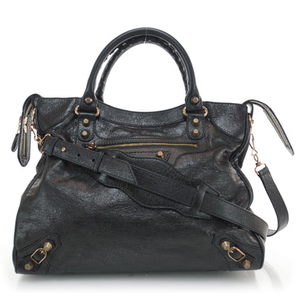 Balenciaga Agneau Giant 12 Rose Gold Hardware Velo Black 1 of 10