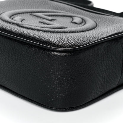 Gucci Pebbled Calfskin Small Soho Disco Bag Black 11 of 12
