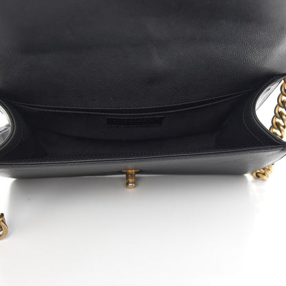 Chanel Caviar Quilted Medium Boy Flap Black 5 of 9