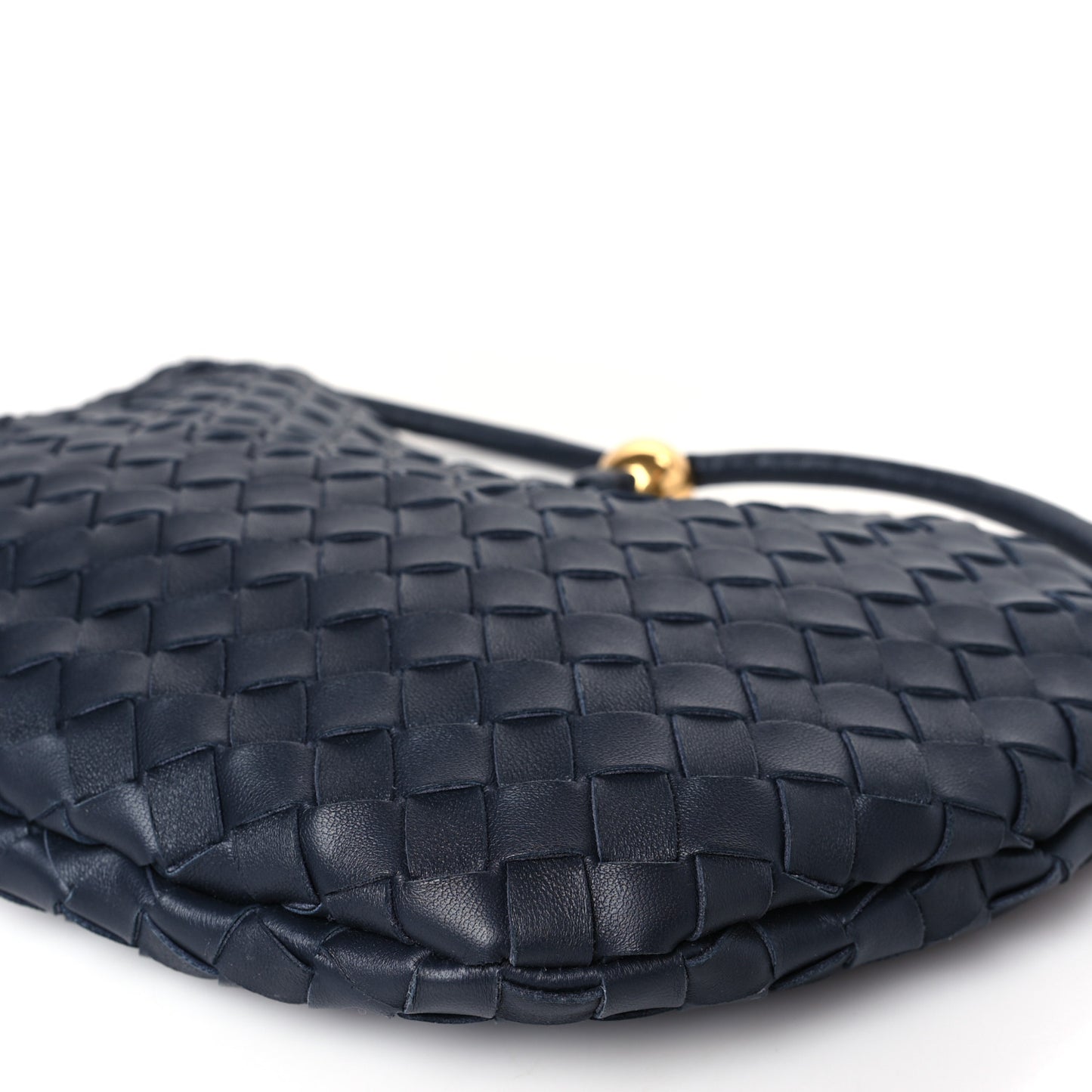 Nappa Intrecciato Small Turn Pouch Space