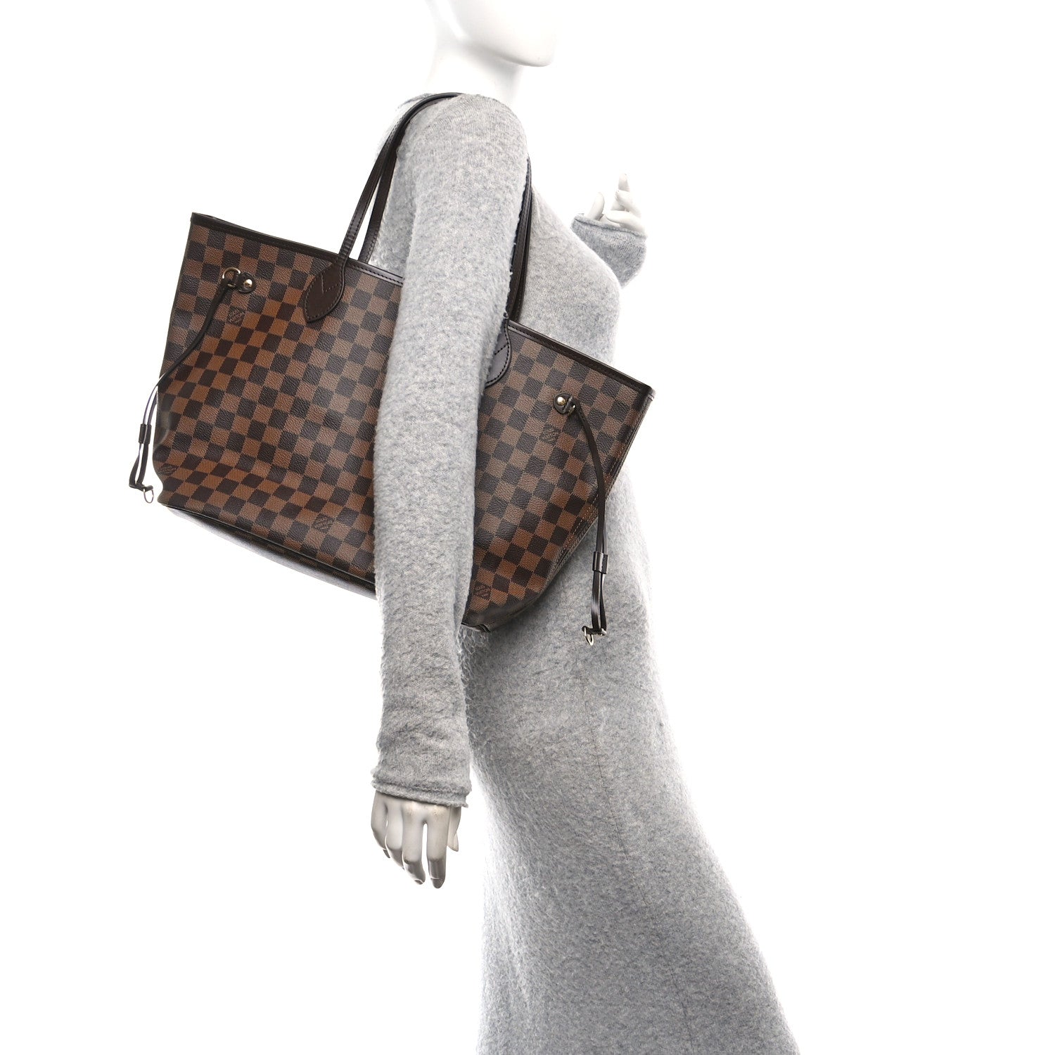 Louis Vuitton Damier Ebene Neo Neverfull MM 3 of 11