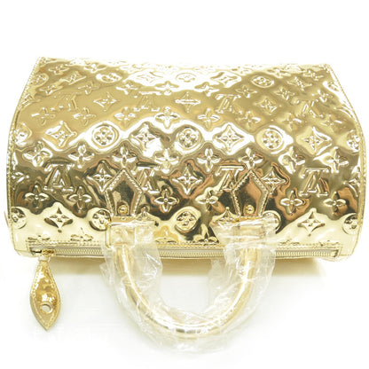 Louis Vuitton Monogram Miroir Speedy 30 Gold 5 of 11
