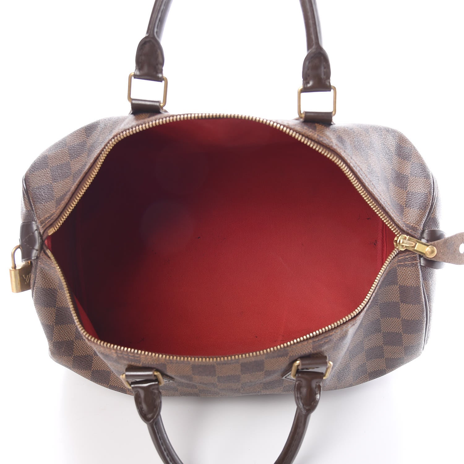 Louis Vuitton Damier Ebene Speedy 35 5 of 17