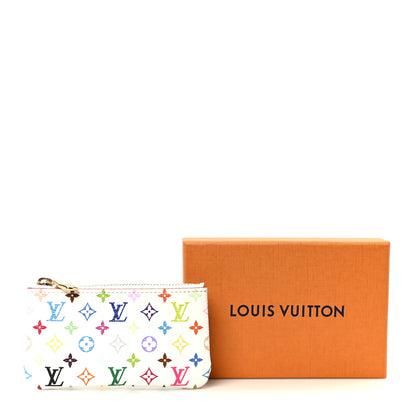 Louis Vuitton LV X TM Monogram Multicolor Key Pouch White 8 of 8
