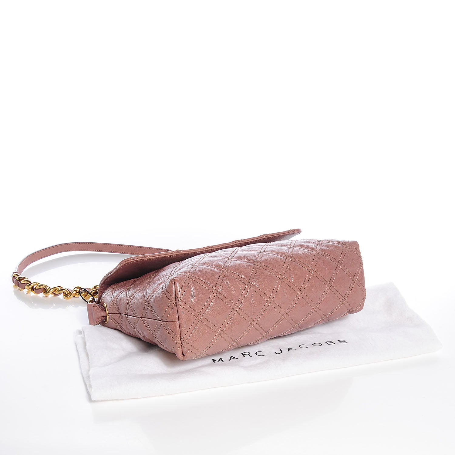 Marc Jacobs Lacquered Lambskin The Large Single Soft Lavender 4 of 8