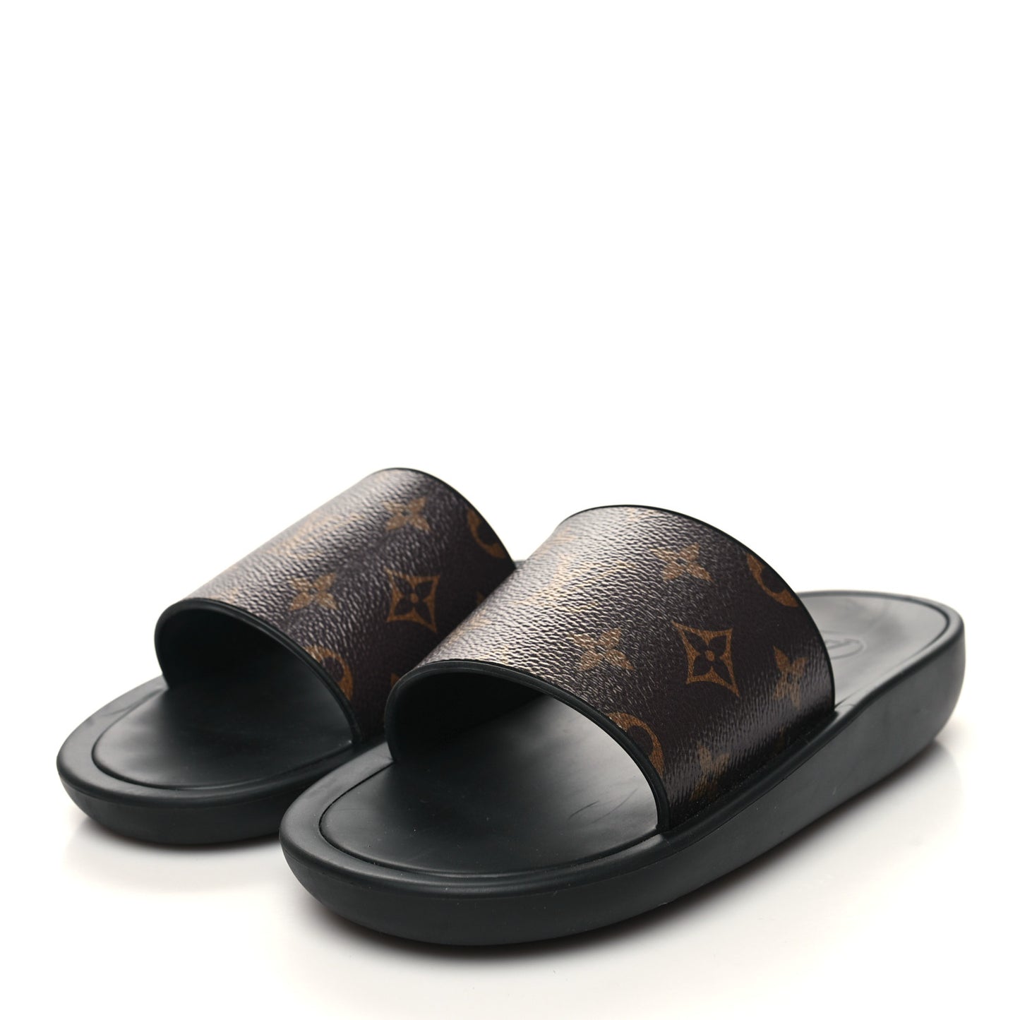 Monogram Sunbath Slide Sandals 38
