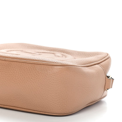 Gucci Pebbled Calfskin Small Soho Disco Bag Camelia 9 of 9