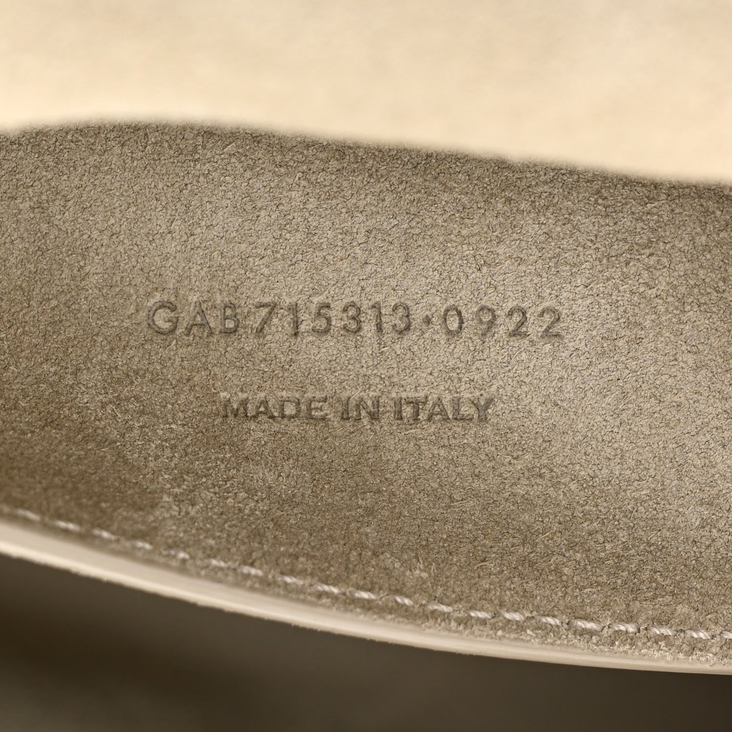 Saint Laurent Shearling Medium Monogram Kate Satchel Grey 7 of 13