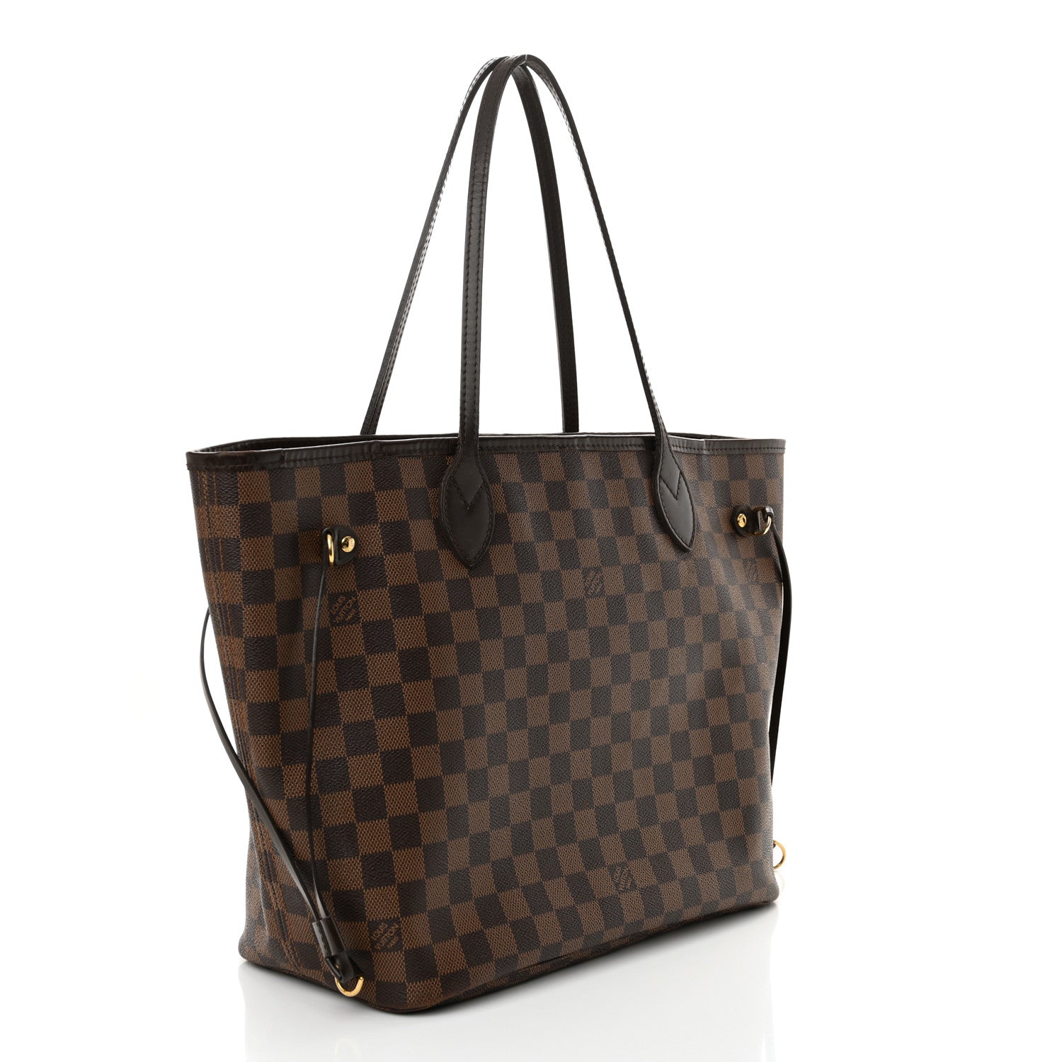 Louis Vuitton Damier Ebene Neverfull MM 3 of 16