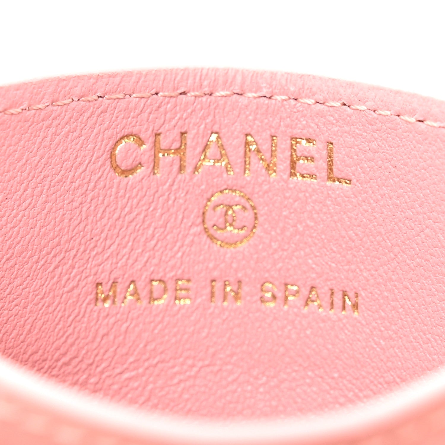 Chanel Calfskin Crocodile Embossed Crococo Card Holder Light Pink 6 of 8