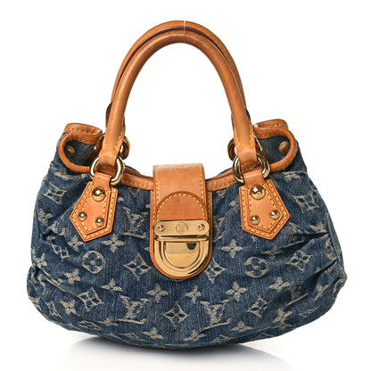 Louis Vuitton Monogram Denim Pleaty Blue 1 of 10