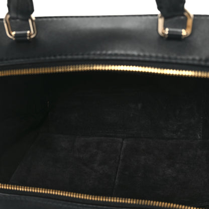 Chanel Calfskin Quilted Travel Kit Vanity Case Black 5 of 12