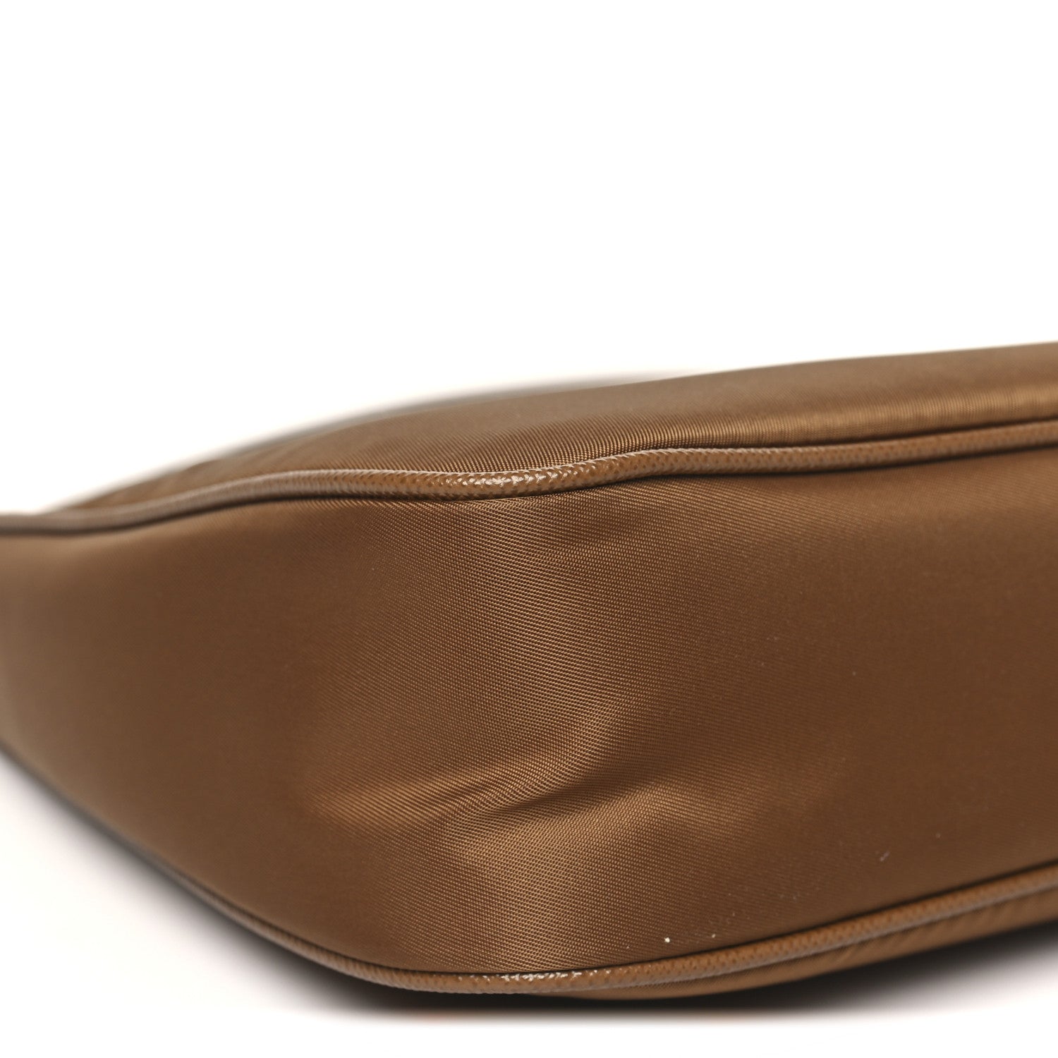 Prada Re-Nylon Saffiano Mini Re-Edition 2005 Bag Brandy 8 of 9
